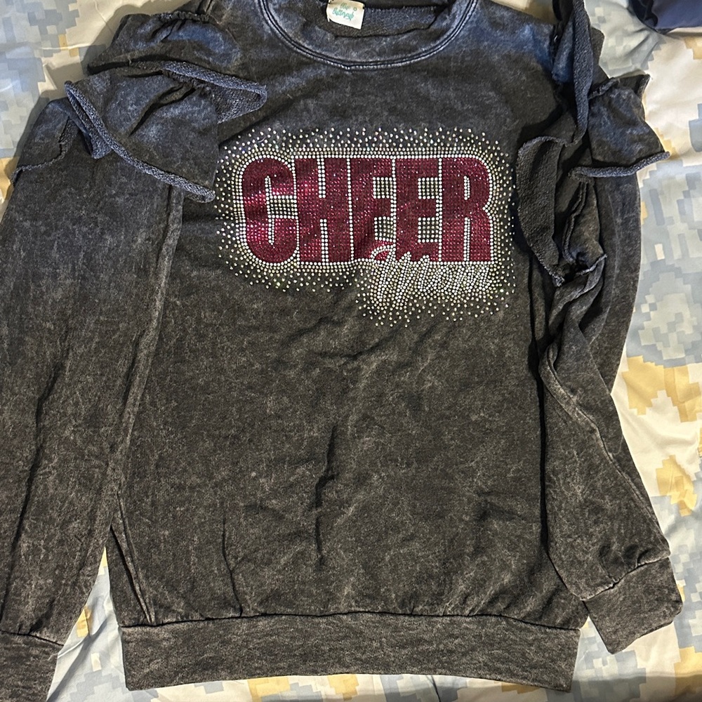 Gray Cheer Women's Sweater